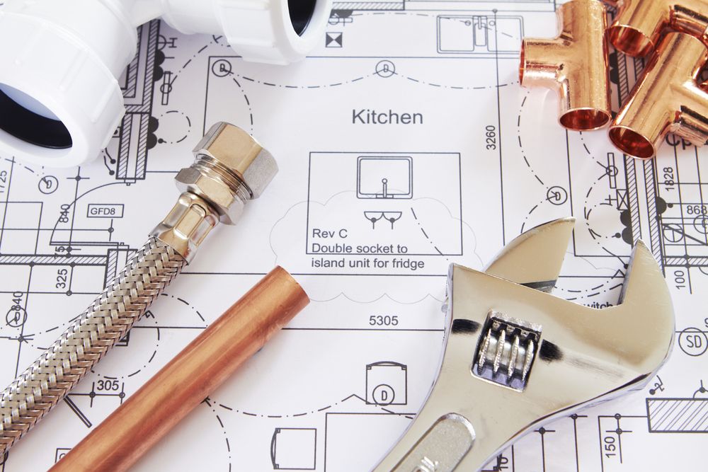 Image of plumbing tools